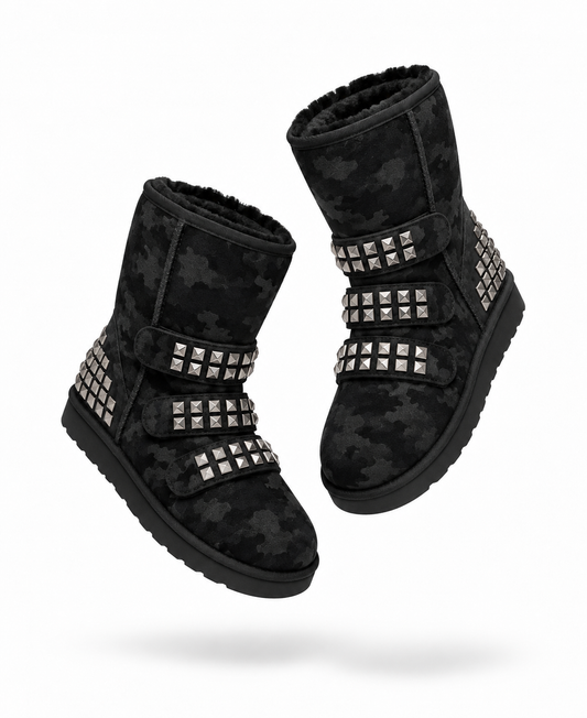 “ISABEL” BOOTS BLACK - (PREMADE)